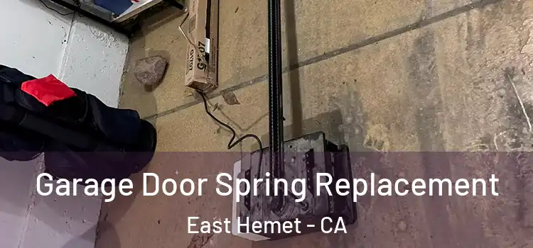  Garage Door Spring Replacement East Hemet - CA