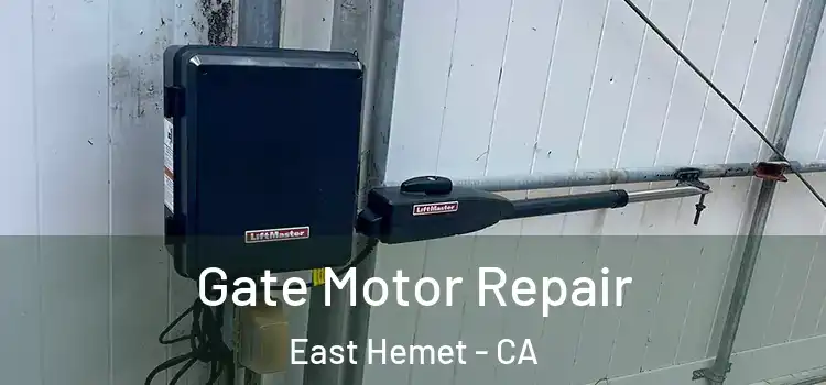 Gate Motor Repair East Hemet - CA